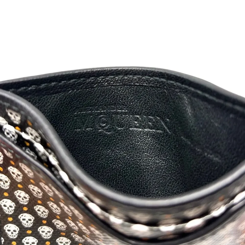 Alexander McQueen Skull-Print Cardholder